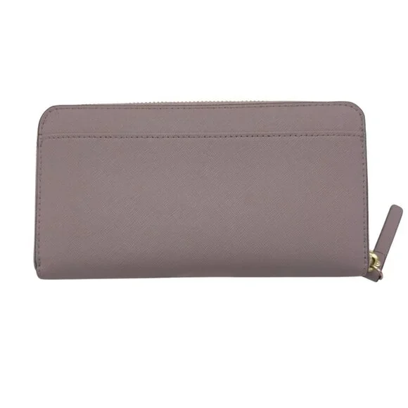 Kate Spade Women's Pebble Newbury Lane Zip Around Neda Leather Wallet Large